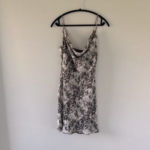 Naked Wardrobe Snake skin Dress